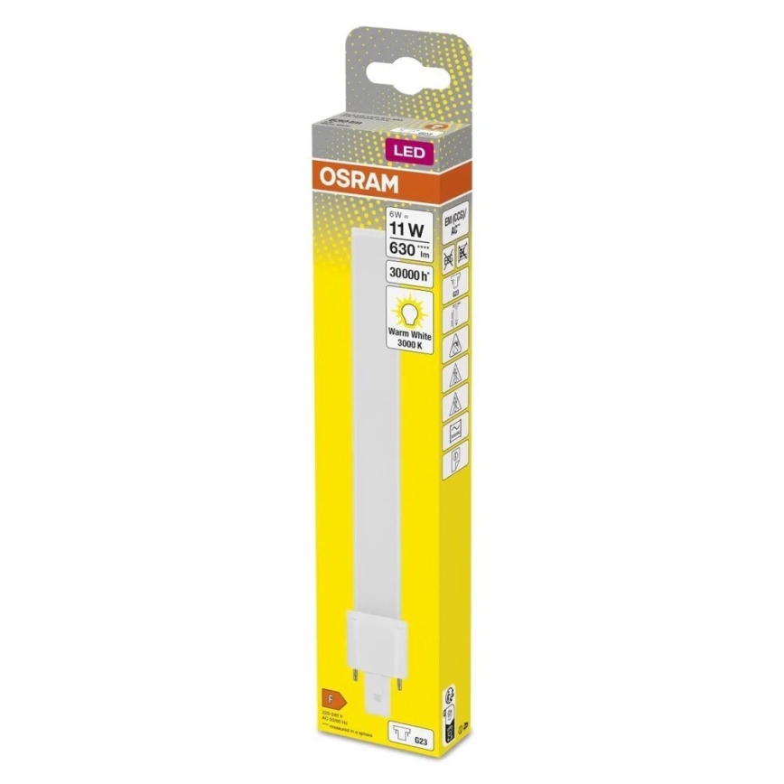 LED Pirn G23/6W/230V 3000K - Osram