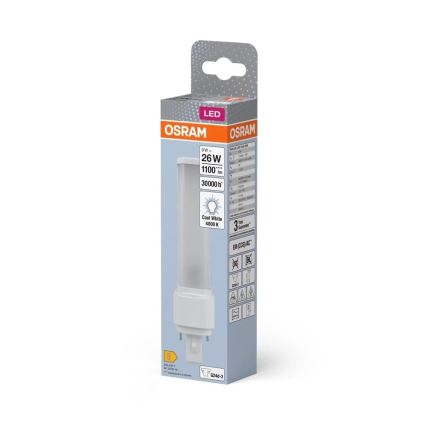 LED Pirn G24d-3/9W/230V 4000K - Osram
