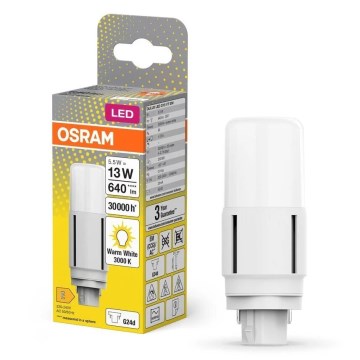 LED Pirn G24d/5,5W/230V 3000K - Osram