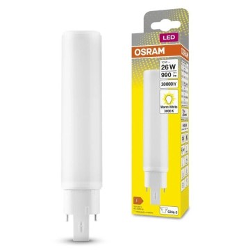 LED Pirn G24q-3/10W/230V 3000K - Osram