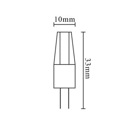 LED Pirn G4/1,5W/12V 4000K