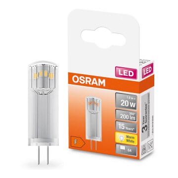 LED Pirn G4/1,8W/12V 2700K - Osram
