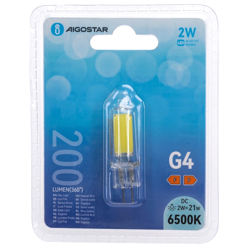 LED-pirn G4/2W/12V 6500K - Aigostar