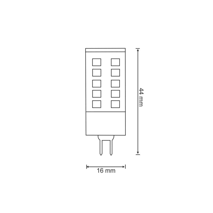 LED Pirn G4/3W/12V 6500K
