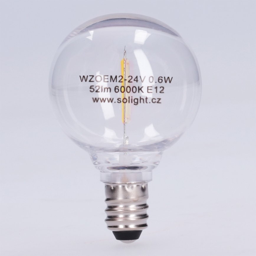 LED-pirn G40 E12/0,6W/24V 6000K - Brilagi