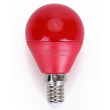 LED Pirn G45 E14/4W/230V punane - Aigostar