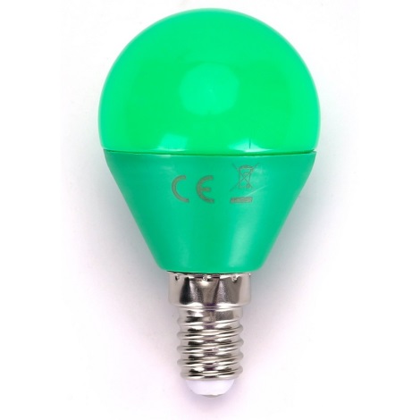 LED Pirn G45 E14/4W/230V roheline - Aigostar