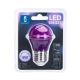 LED Pirn G45 E27/4W/230V lilla - Aigostar