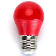 LED Pirn G45 E27/4W/230V punane - Aigostar