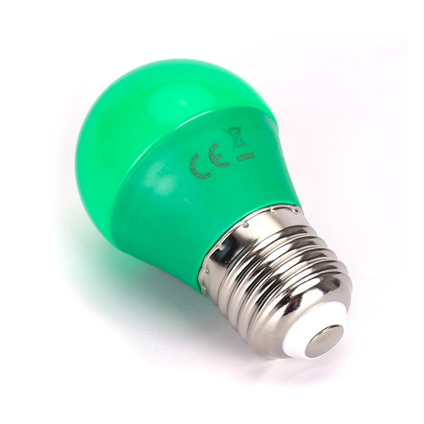 LED Pirn G45 E27/4W/230V roheline - Aigostar