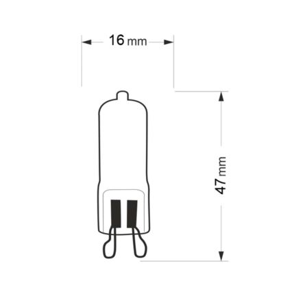 LED Pirn G9/2,5W/230V 3000K