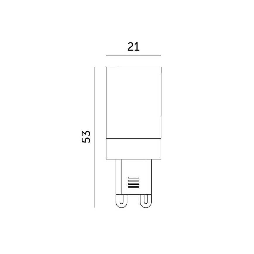 LED Pirn G9/3W/230V 3000K 100°