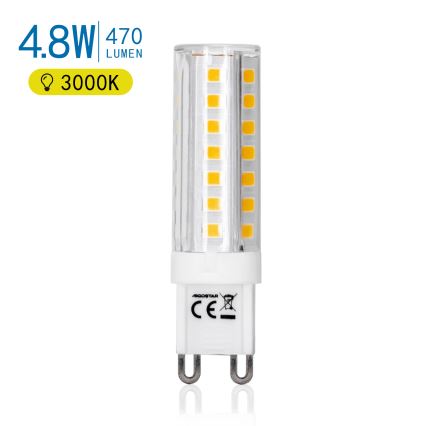 LED Pirn G9/4,8W/230V 3000K - Aigostar