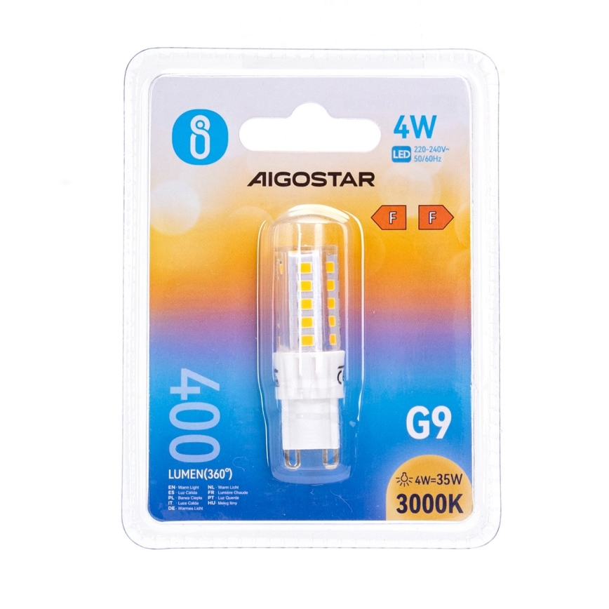 LED Pirn G9/4W/230V 3000K - Aigostar