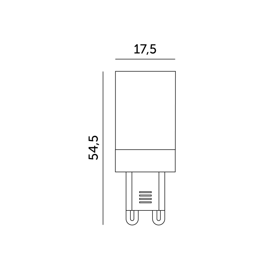 LED Pirn G9/4W/230V 3000K
