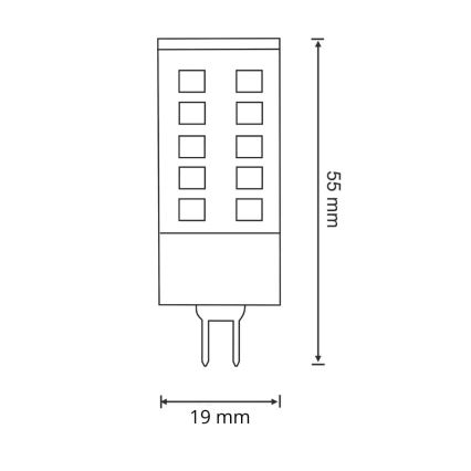 LED Pirn G9/4W/230V 3000K