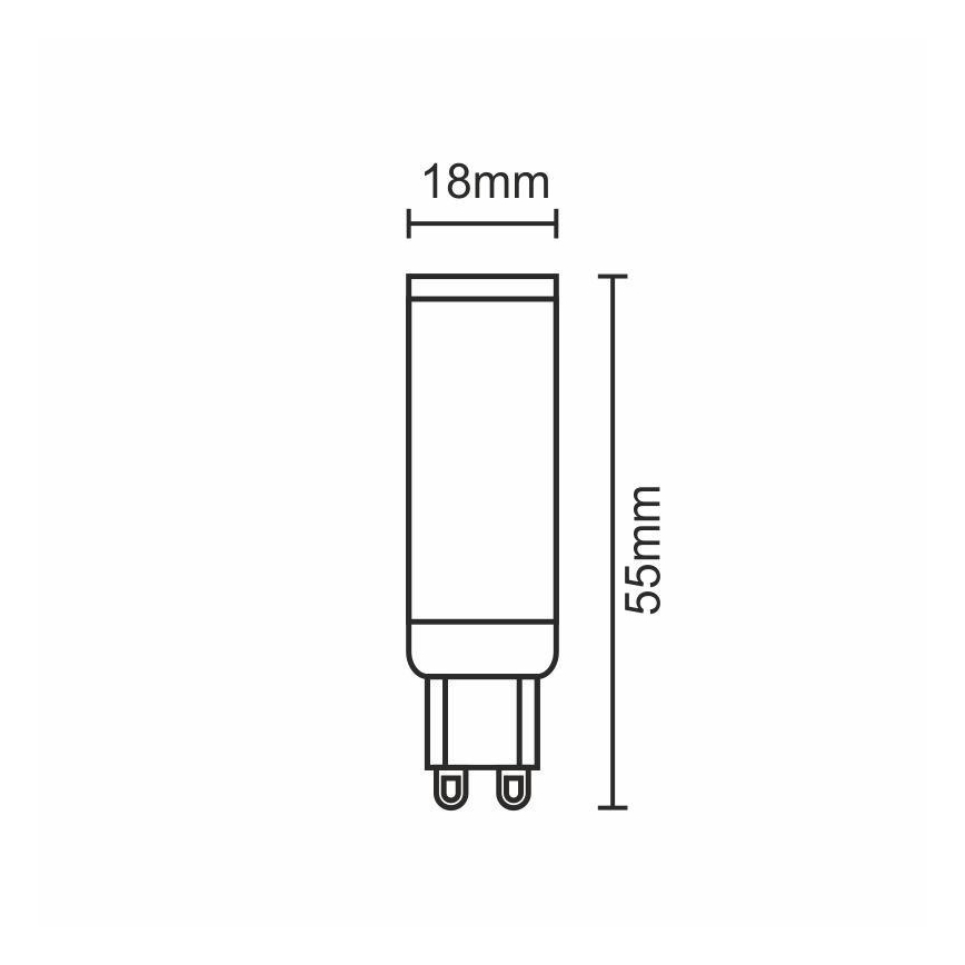 LED Pirn G9/5W/230V 4000K