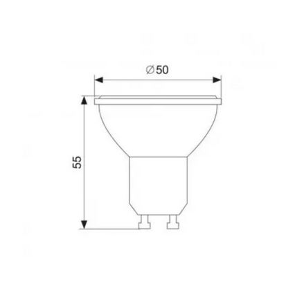 LED Pirn GU10/1,5W/230V 4000K