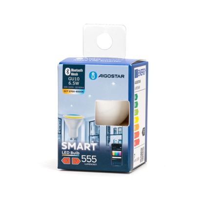 LED Hämardatav pirn GU10/6,5W/230V 2700-6500K - Aigostar