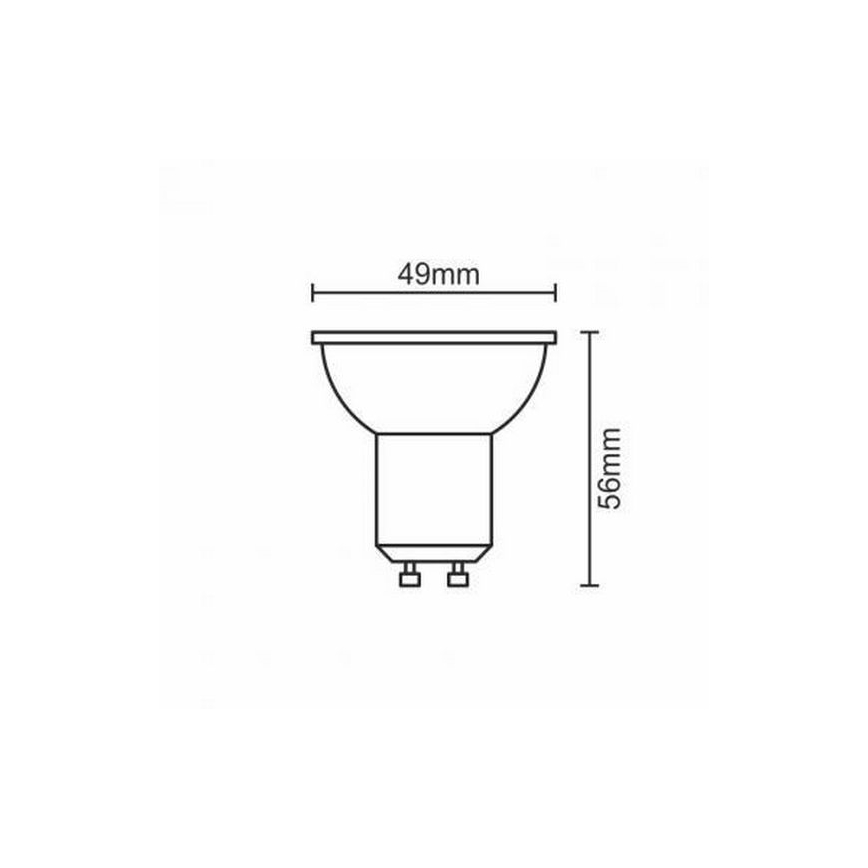 LED Pirn GU10/6W/230V 3000K must