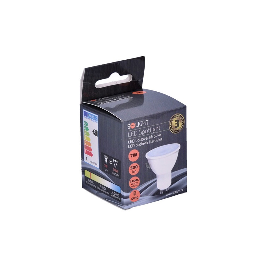 LED-pirn GU10/7W/230V 3000K