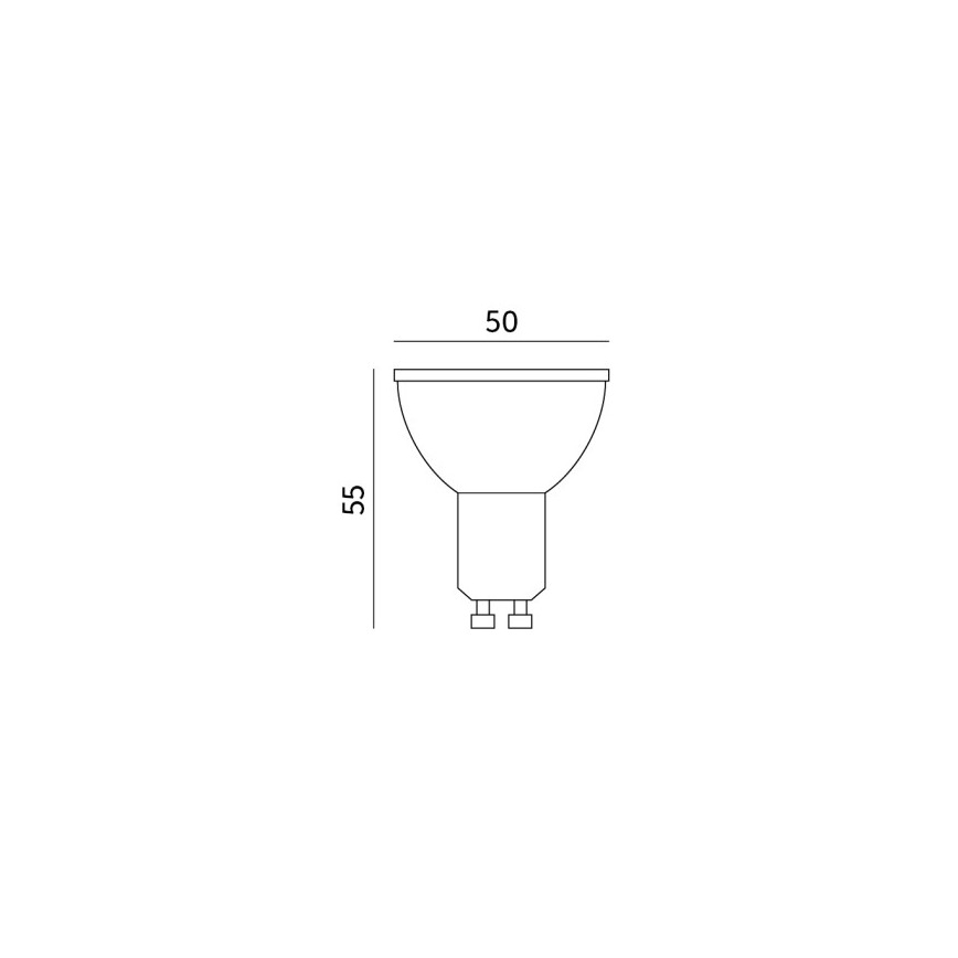 LED Pirn GU10/8,5W/230V 3000K