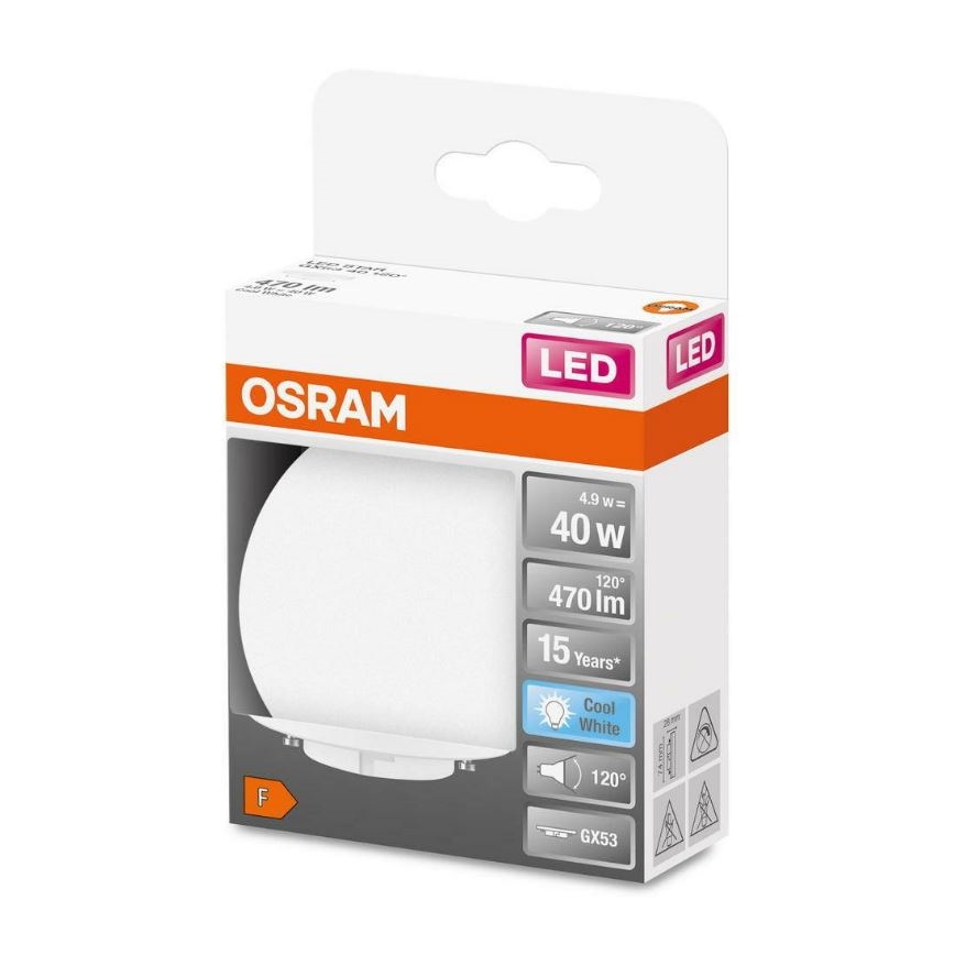 LED Pirn GX53/4,9W/230V 4000K - Osram
