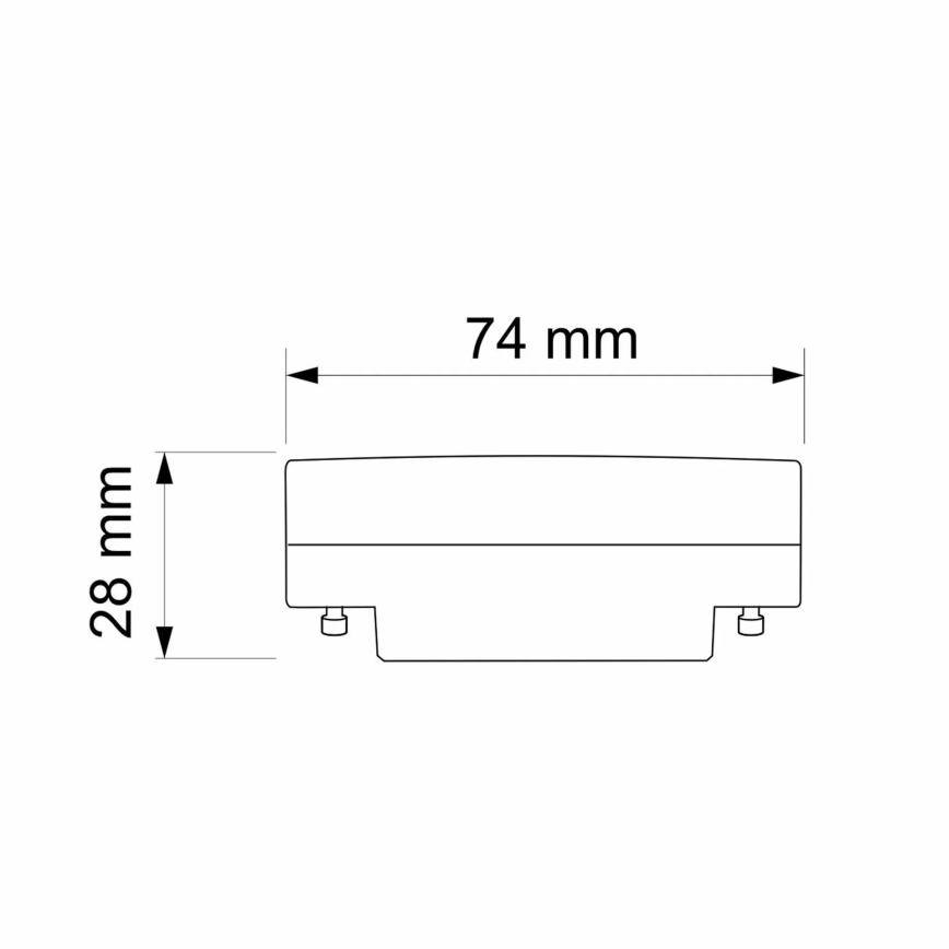 LED Pirn GX53/6W/230V 3000K