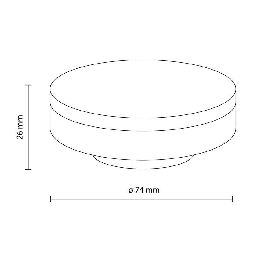 LED-pirn GX53/8W/230V 4000K