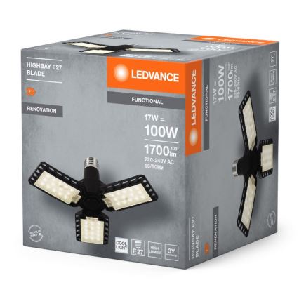LED Pirn HIGHBAY E27/17W/230V 4000K - Ledvance