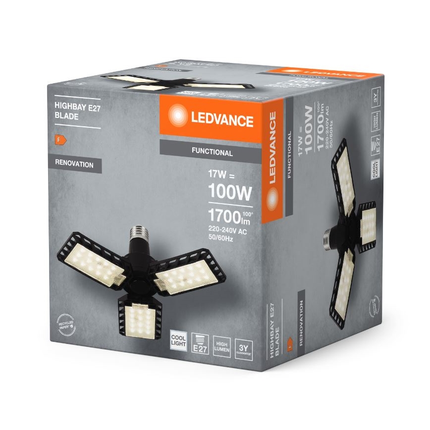 LED Pirn HIGHBAY E27/17W/230V 4000K - Ledvance