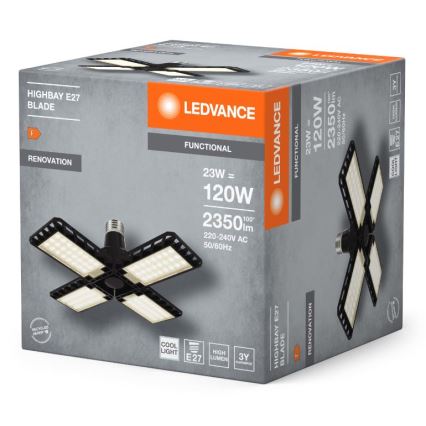 LED Pirn HIGHBAY E27/23W/230V 4000K - Ledvance