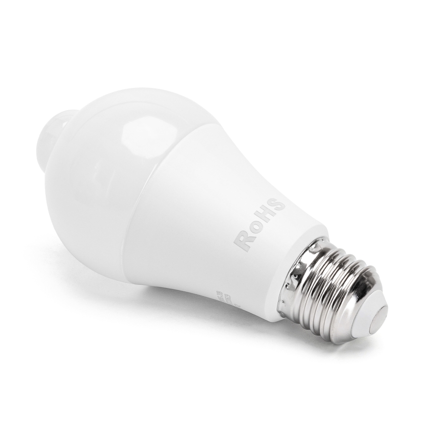 LED Pirn koos liikumis- ja hämardusanduriga A60 E27/12W/230V 3000K - Aigostar