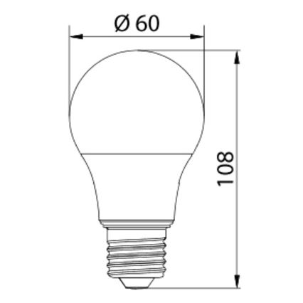 LED Pirn LEDSTAR ECO E27/10W/230V 4000K