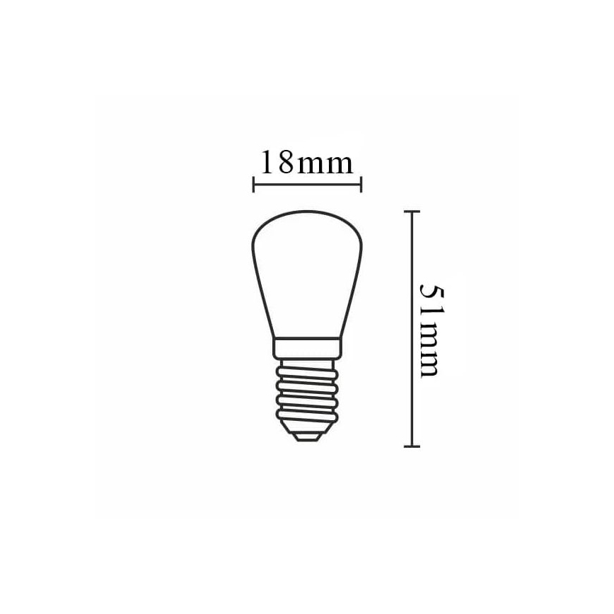 LED Pirn MINI E14/3,5W/230V 4000K