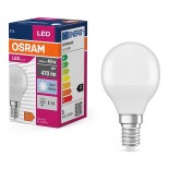 LED Pirn P40 E14/4,9W/230V 4000K - Osram