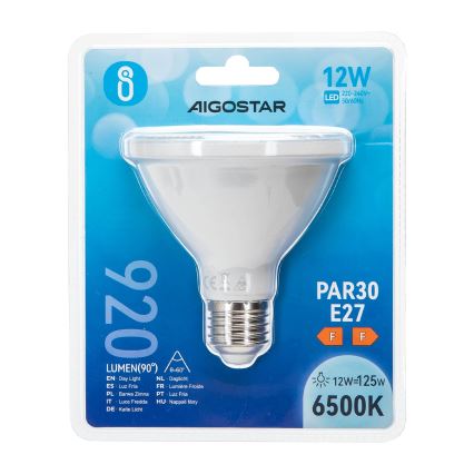 LED Pirn PAR30 E27/12W/230V 6500K - Aigostar