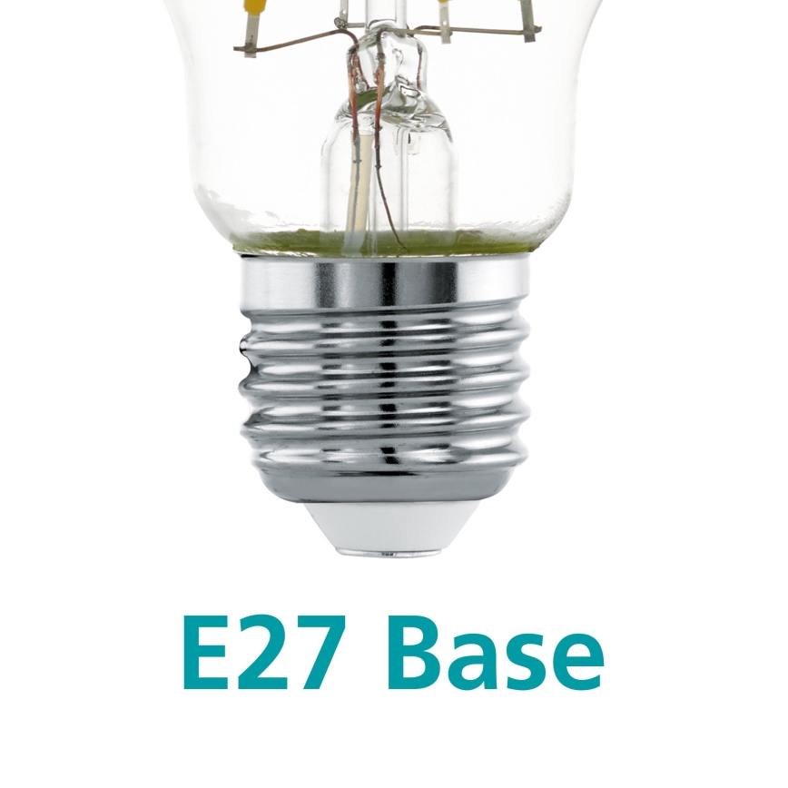 LED Pirn peegelsfäärilise korgiga A60 E27/7W/230V 2700K - Eglo 11834