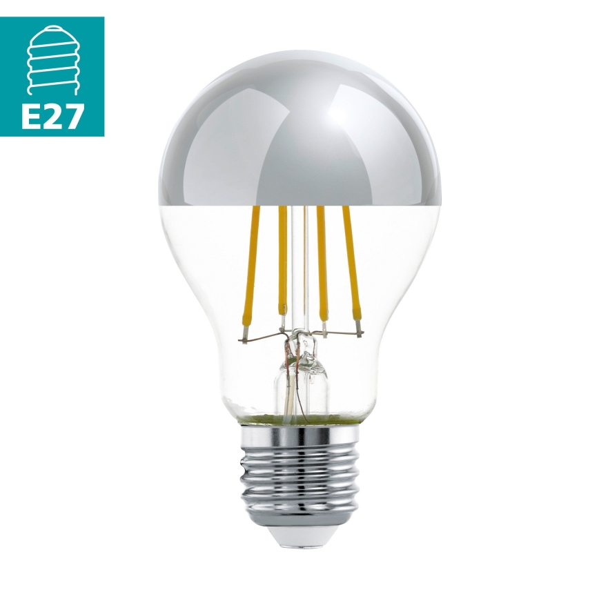 LED Pirn peegelsfäärilise korgiga A60 E27/7W/230V 2700K - Eglo 11834