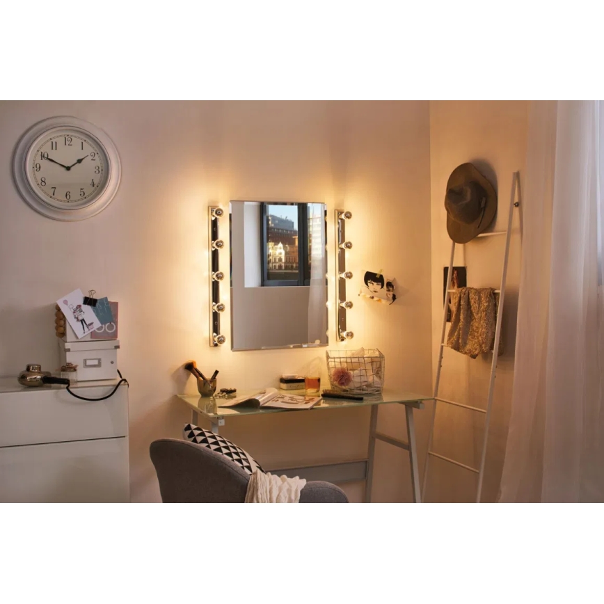 LED Pirn peegelsfäärilise korgiga CROWN E14/2,6W/230V 2700K - Paulmann 28663