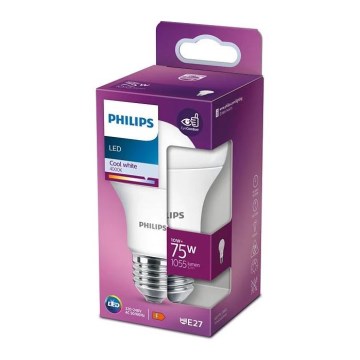 LED Pirn Philips A60 E27/10W/230V 4000K