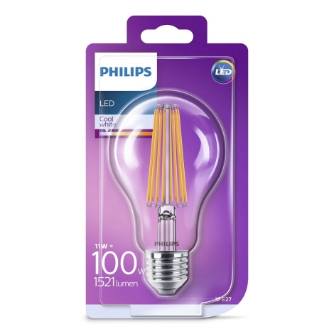 LED-pirn Philips A70 E27/11W/230V 4000K