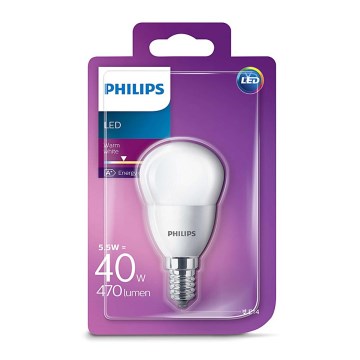 LED Pirn Philips E14/5,5W/230V 2700K