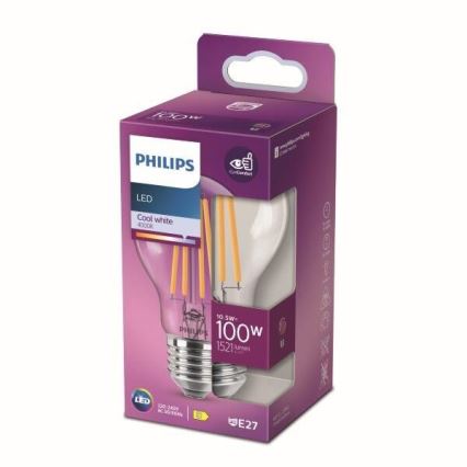 LED Pirn Philips E27/10,5W/230V 4000K