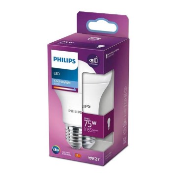 LED Pirn Philips E27/10W/230V 6500K