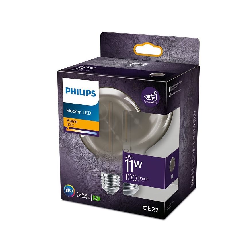 LED Pirn Philips E27/2W/230V 1800K