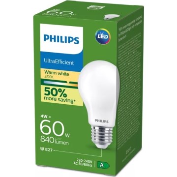 LED pirn Philips E27/4W/230V 2700K