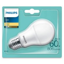LED Pirn Philips E27/9W/230V 2700K