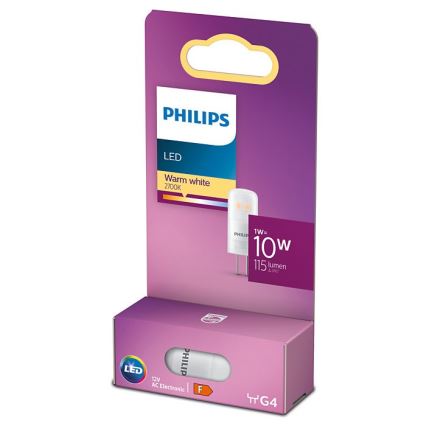 LED Pirn Philips G4/1W/12V 2700K