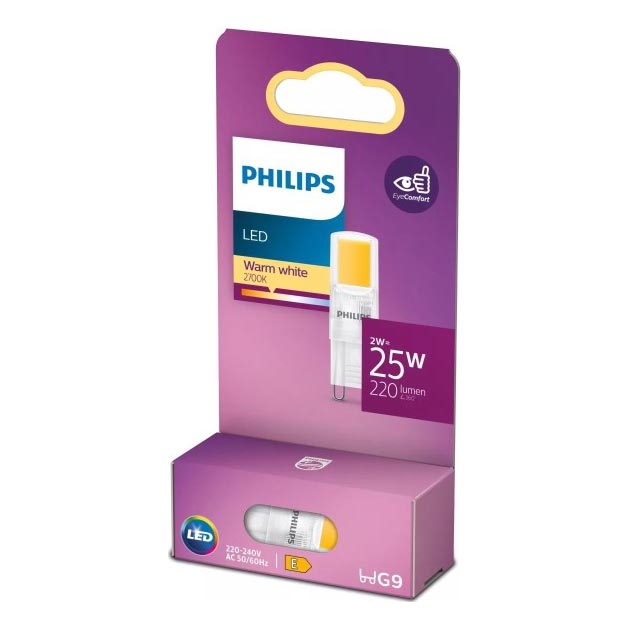 LED Pirn Philips G9/2W/230V 2700K